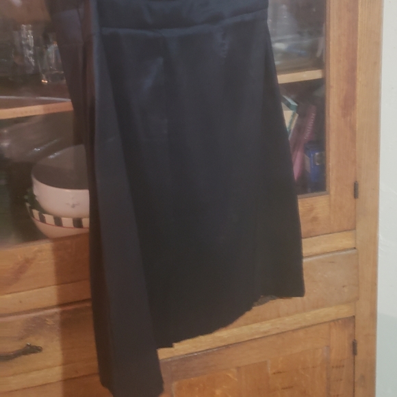 Emma & Michele One Shoulder Dress Metal Detail - Picture 3 of 7